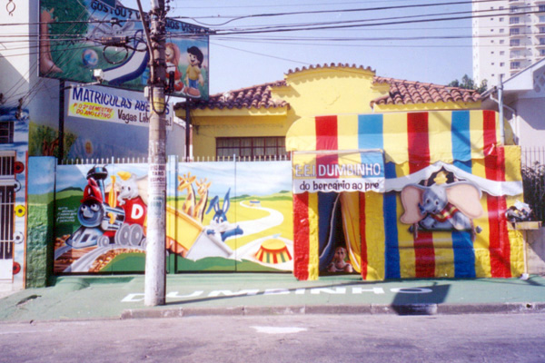 pintura da escola dumbinho 2001