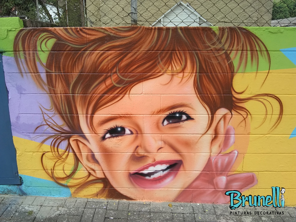 Grafites em escolas infantis