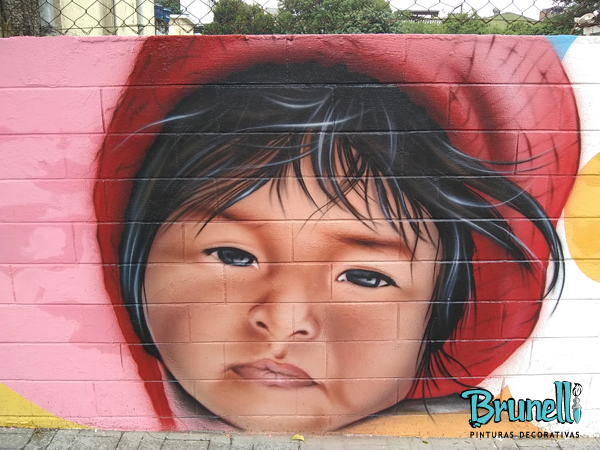 Grafites em escolas infantis