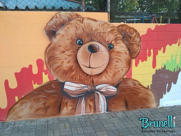 Grafites em escolas infantis