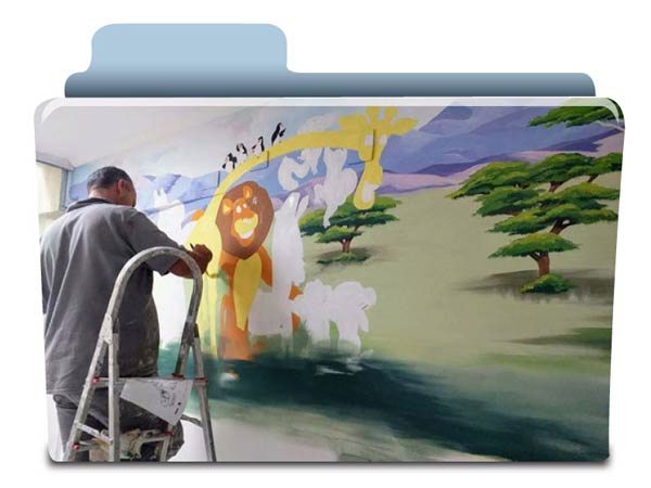 pinturas temáticas infantis
