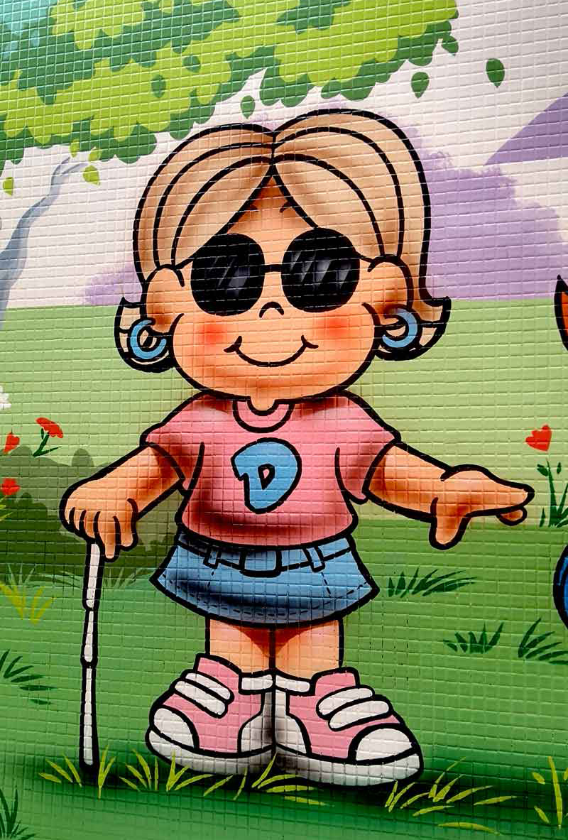 pintura de mural infantil