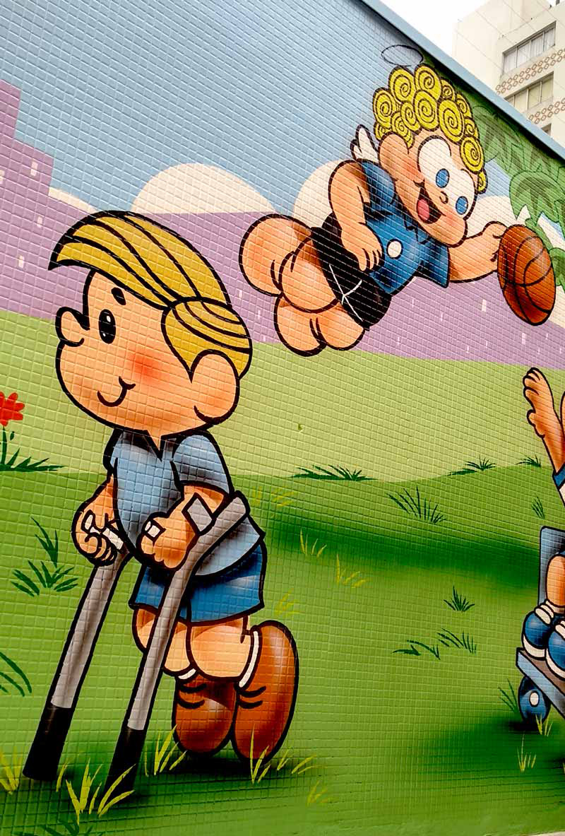 pintura de mural infantil