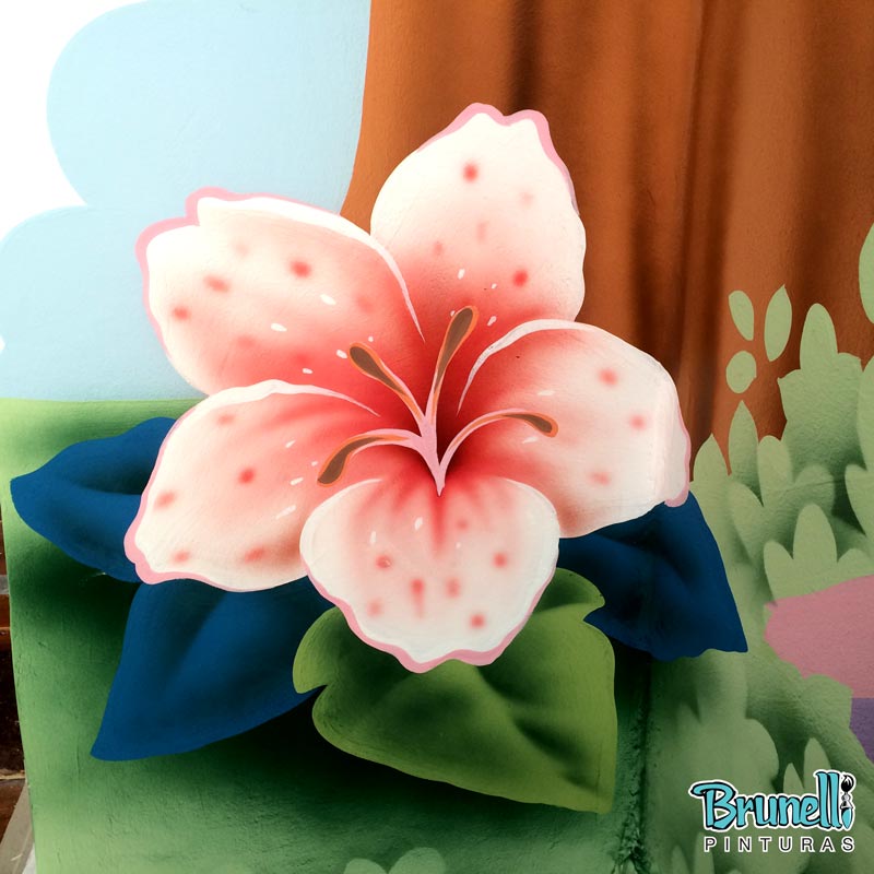 Pintura decorativa para escola infantil