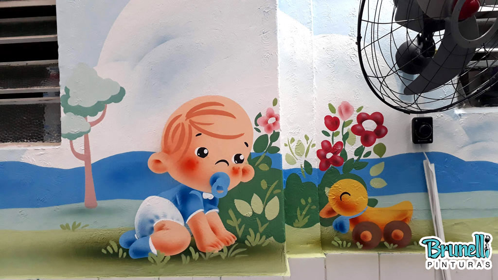 Pinturas decorativas para Escolas Infantis