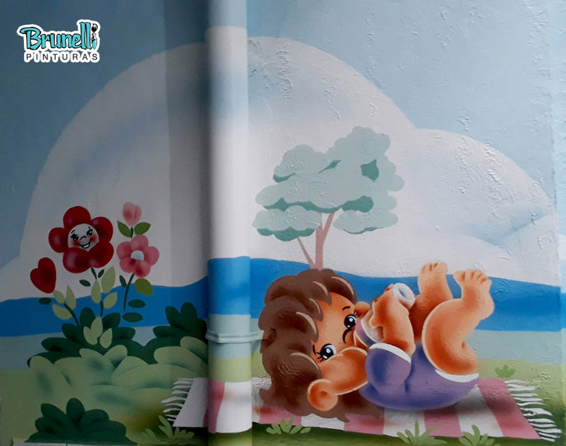 Pinturas decorativas para Escolas Infantis