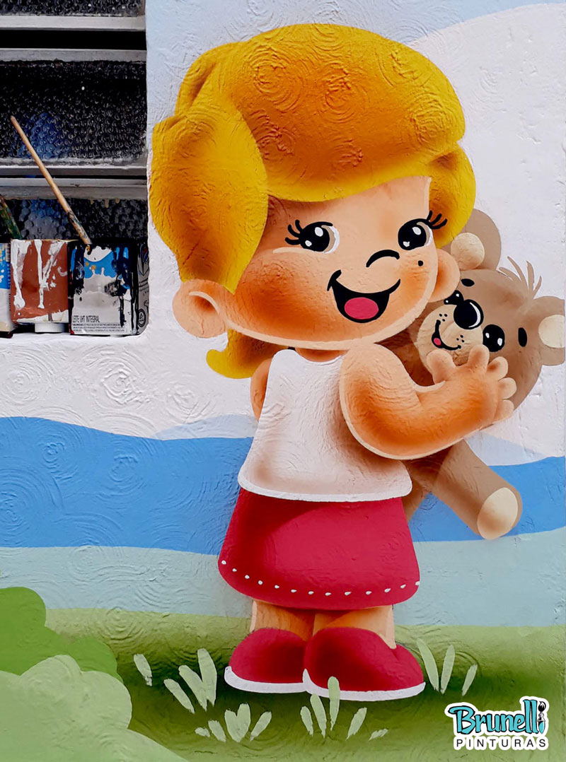Pinturas decorativas para Escolas Infantis